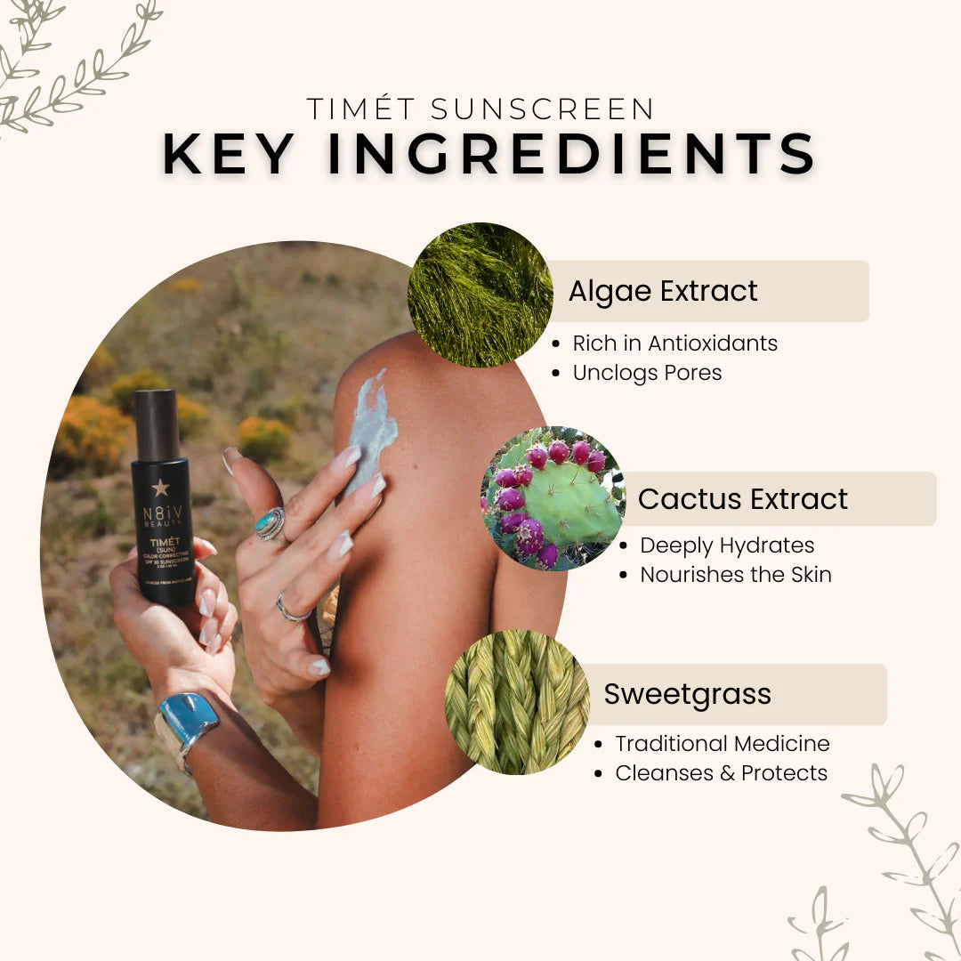 Timét (SUN) Color-Correcting SPF 30 Sunscreen – N8iV Beauty