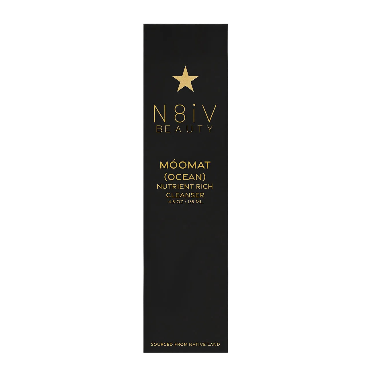 N8iv Beauty Moomat Ocean Nutrient Rich Cleanser packaging on a white background